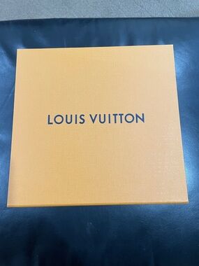 Empty Louis Vuitton Magnetic Box 10x10x5